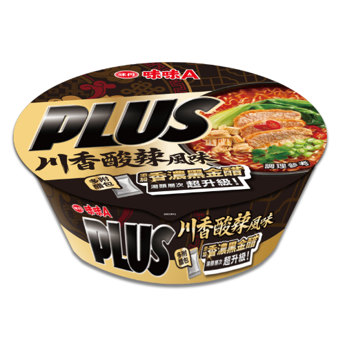 味味A PLUS 川香酸辣風味麵 全新上市